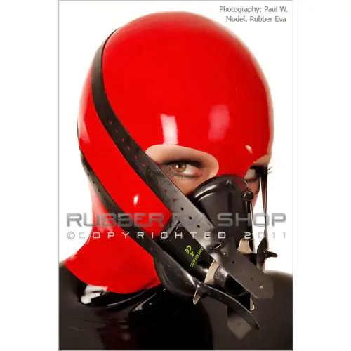 Rubber Anesthesia Mask and Head Harness