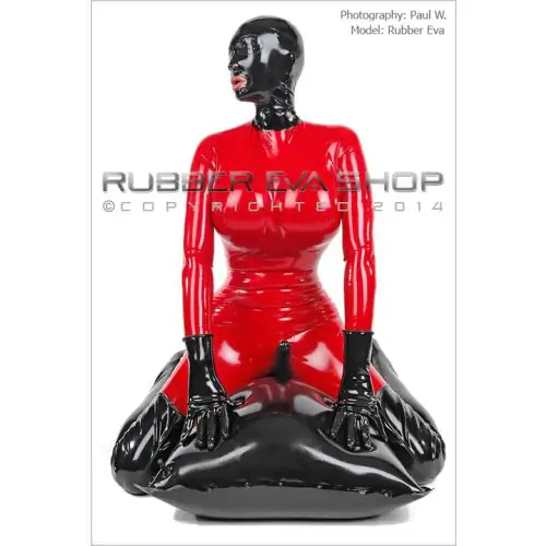 Rubber Super Fit Hood With Pepperpot Eyes