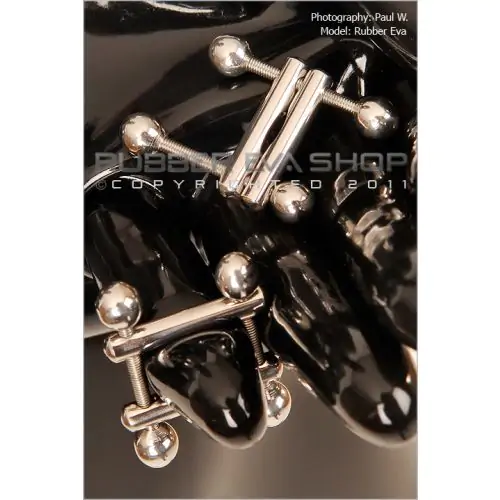 Screw Adjustable Shaped Steel Nipple Clamps