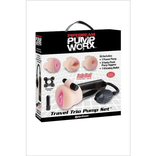 PUMP WORX Travel Trio Pump Set